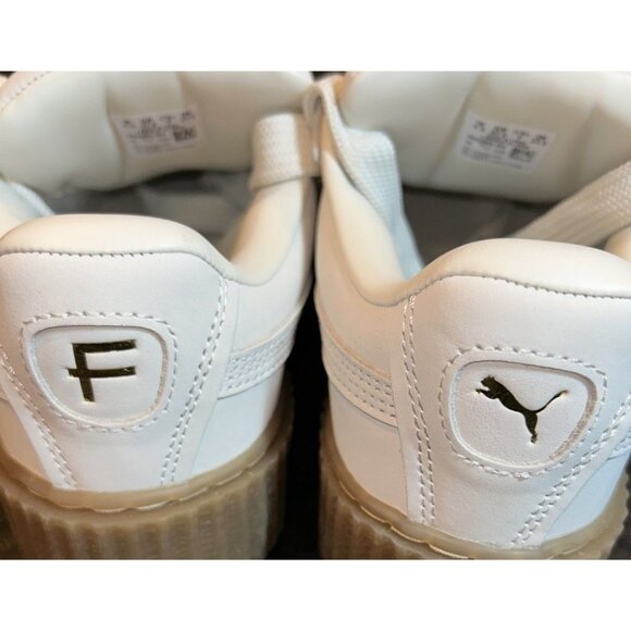 PUMA Fenty x Creeper Phatty Earth Tone Pack Women's Size 7 Warm White 396813-03 - Picture 13 of 14